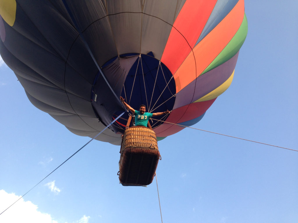 Globo cautivo Teotihuacan